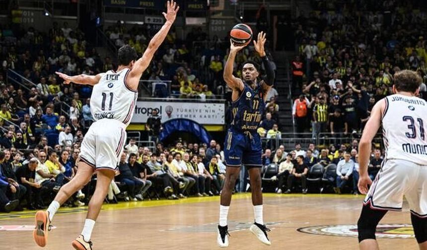 Fenerbahçe: 100 - Bayern Münih: 76 | Maç sonucu (Euroleague)