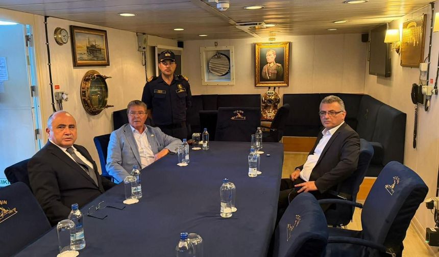 Girne’de zamana karşı yarış: Erhürman TCG Işın’da!