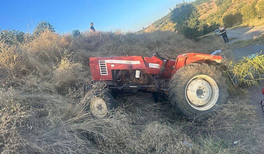 Manisa’da tarlada feci kaza! Traktörün altında can verdi