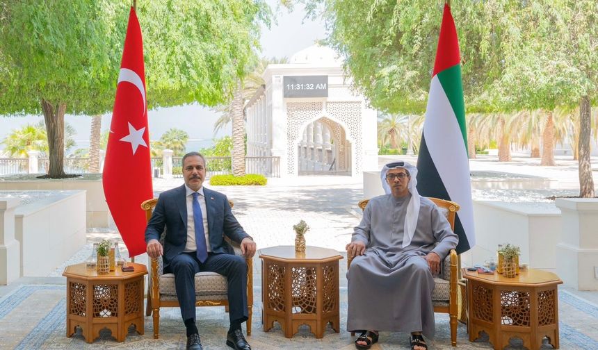 Bakan Fidan'dan BAE'ye kritik ziyaret