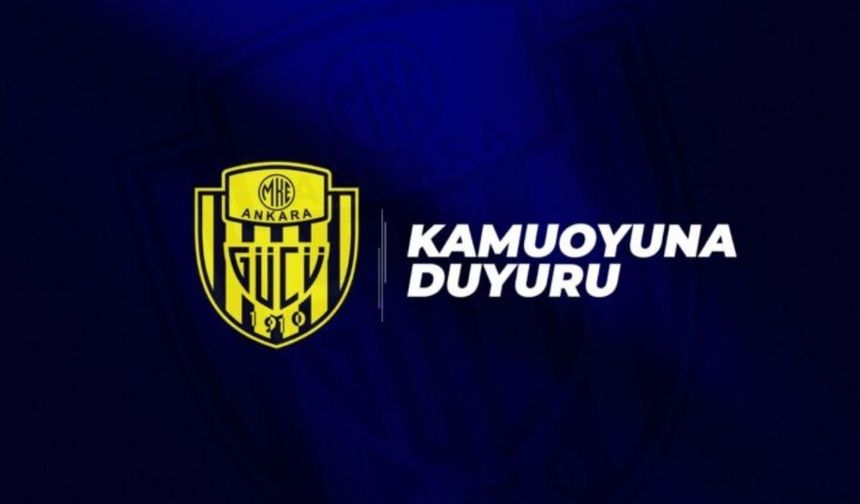 Kağıt bilet uygulaması hakkında Ankaragücü'nden açıklama