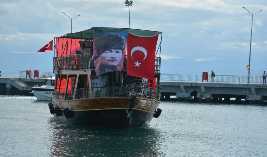 Atatürk’ün Sinop’a gelişinin yıl dönümünde anlamlı tören