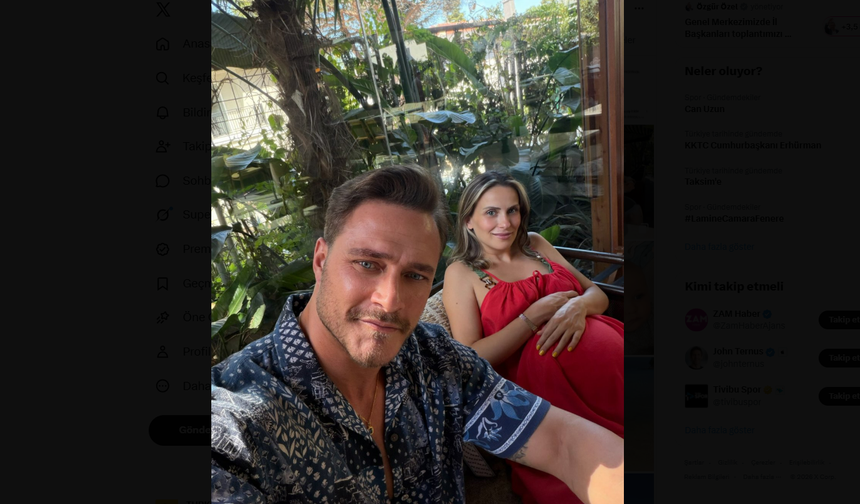 Burak Çelik’ten eşinin doğum gününde romantik paylaşım: Benim karım, yoldaşım!