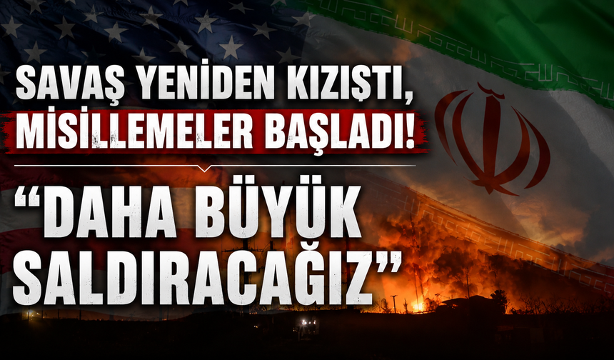 ABD ordusu duyurdu: İran'a yeni bir saldırı başlattı!