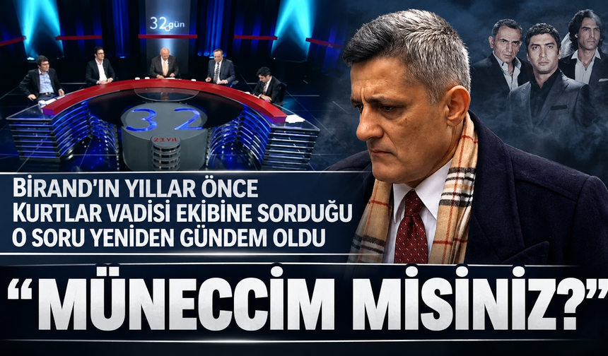 Birand’ın yıllar önce Kurtlar Vadisi ekibine sorduğu soru yeniden gündem oldu: “Müneccim misiniz?”