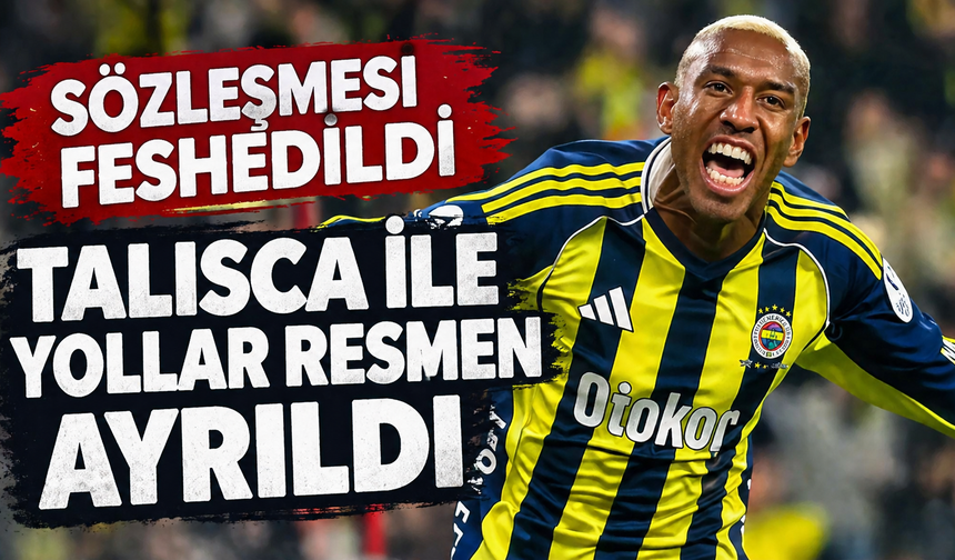 Talisca, Fenerbahçe'den ayrıldı!