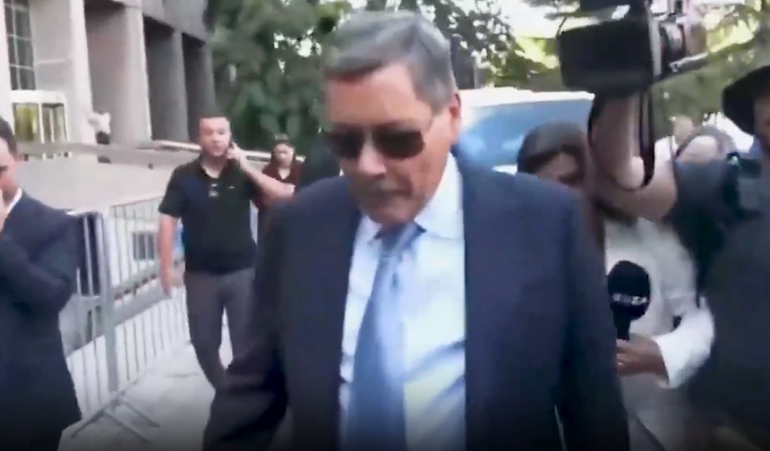 Melih Gökçek adliyeye böyle geldi! O detay dikkat çekti