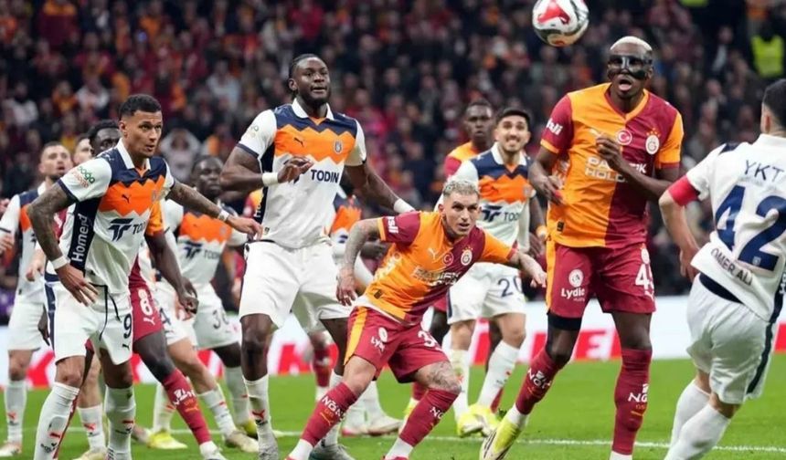 Galatasaray Başakşehir randevusunda dikkat çekenler