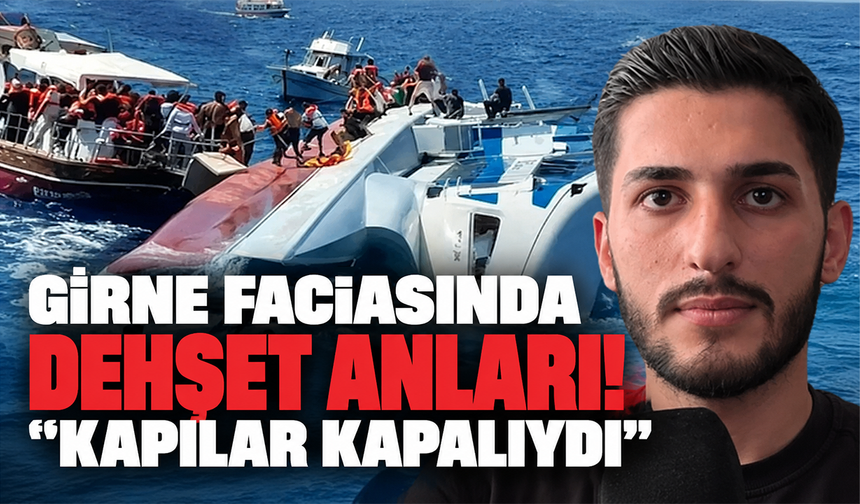 Girne faciasında dehşet anları! "Kapılar kapalıydı"