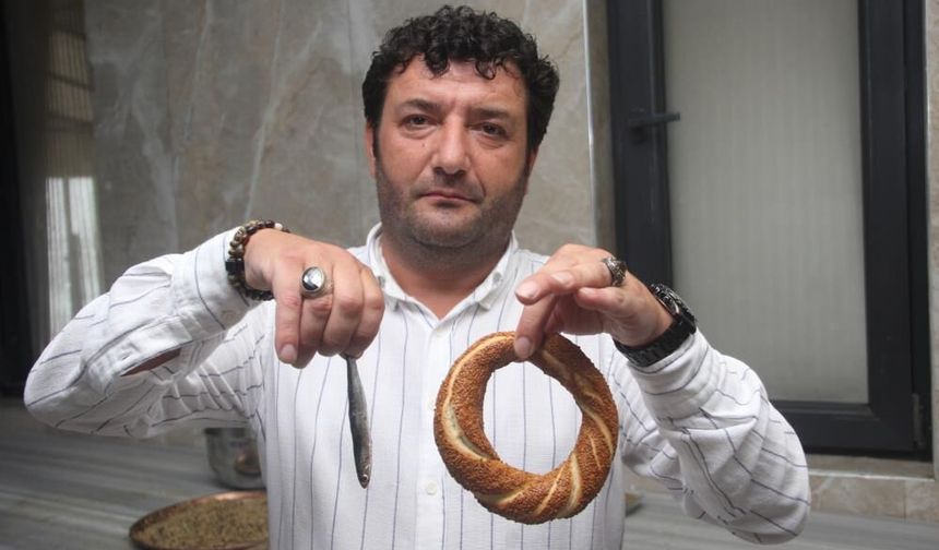 Ordu’da şaşırtan lezzet: Hamsili simit
