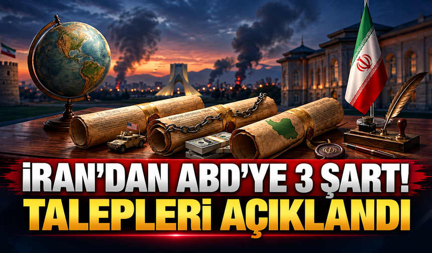 İran'dan ABD'ye 3 şart! Talepler açıklandı