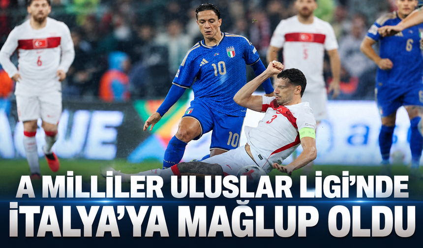 Türkiye: 1 - İtalya: 4 | MAÇ SONUCU, ÖZETİ ve GOLLERİ