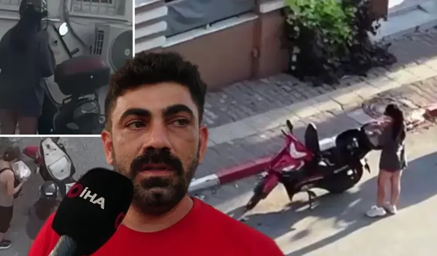 Makarnayı yedi, kuryenin peşine düştü! Gerçek şaşırttı