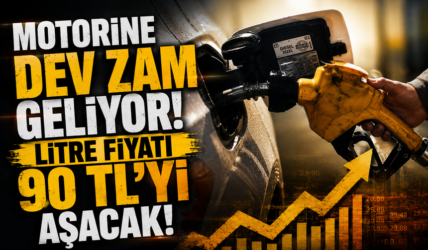 Motorine dev zam geliyor! Litre fiyatı 90 TL’yi aşacak