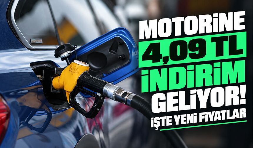 Motorine 4,09 TL indirim geliyor! İşte yeni fiyatlar