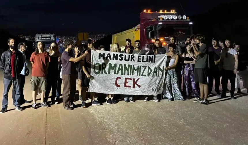 ODTÜ ormanında yeniden gerilim! Öğrenciler iş makinelerinin önüne geçti, nöbet başladı