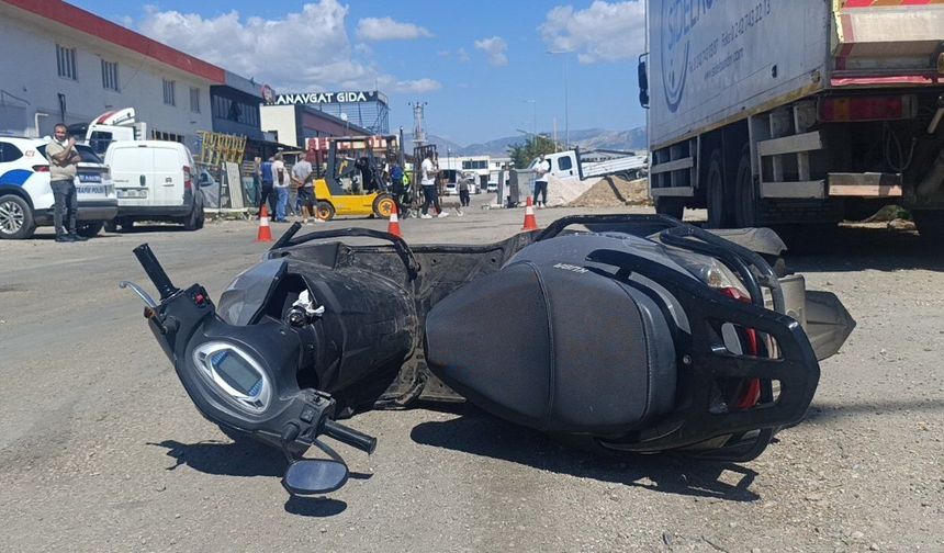 Para biriktirmek için kurye oldu, ilk iş gününde hayatını kaybetti! Kaza anı ortaya çıktı