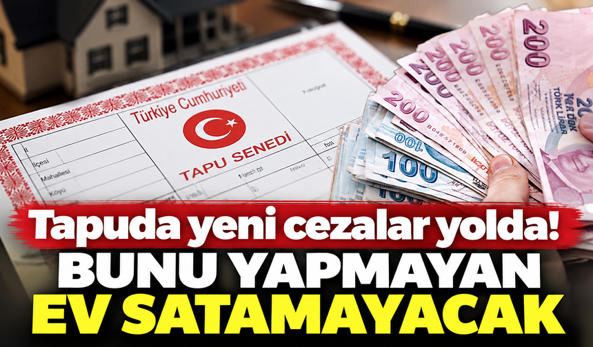 Tapu sahipleri dikkat: 11 gün sonra bunu yapan ceza ödeyecek