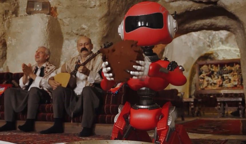 TEKNOFEST robotu Şanlıurfa’da çiğ köfte yoğurdu!