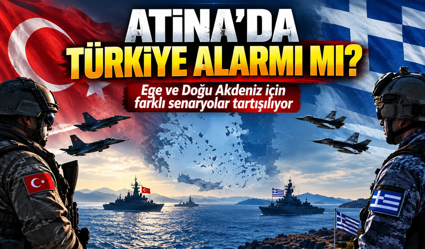 Atina’da Türkiye alarmı mı? Ege ve Doğu Akdeniz için farklı senaryolar tartışılıyor