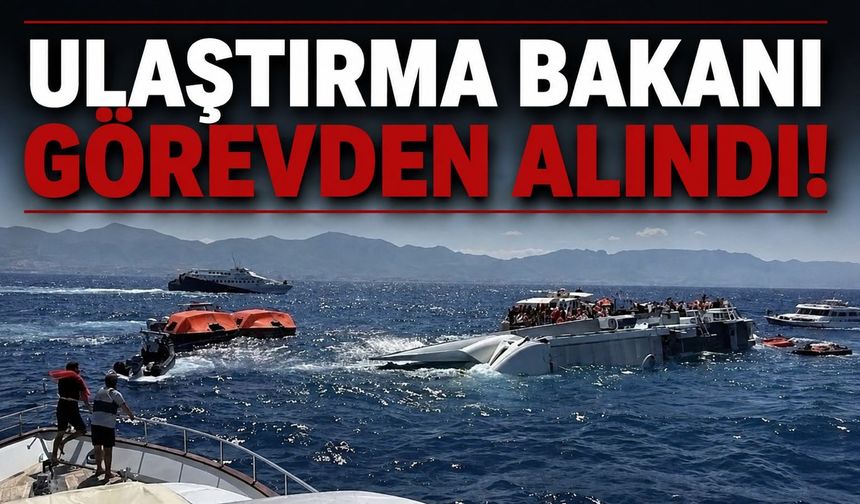 Ulaştırma Bakanı Erhan Arıklı görevden alındı!