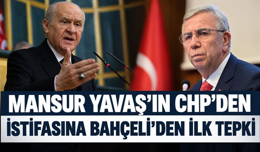 Bahçeli'den 'Mansur Yavaş' tepkisi: "Çok önemli bir konu mu?"