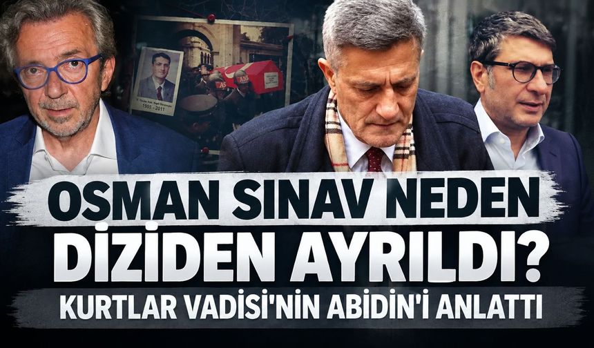 Kurtlar Vadisi’nin Abidin'i anlattı: Karakterr, Kaşif Kozinoğlu muydu? Osman Sınav diziden neden ayrıldı?