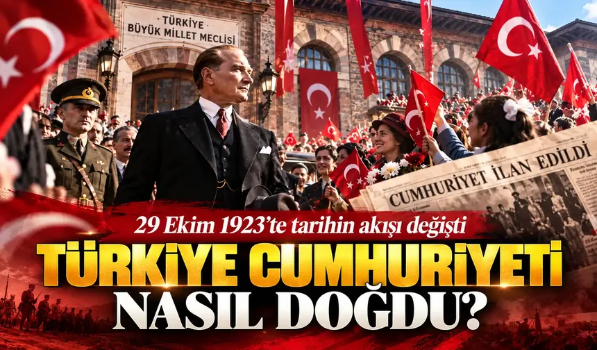 29 Ekim 1923’te tarihin akışı değişti: Türkiye Cumhuriyeti nasıl doğdu?