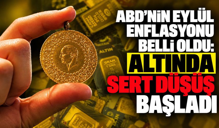 ABD’nin Eylül enflasyonu belli oldu: Altında sert düşüş başladı