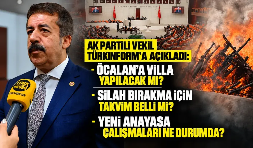 AK Partili Fırat’tan Türkinform’a özel açıklama: Silah bırakma için takvim belli mi?