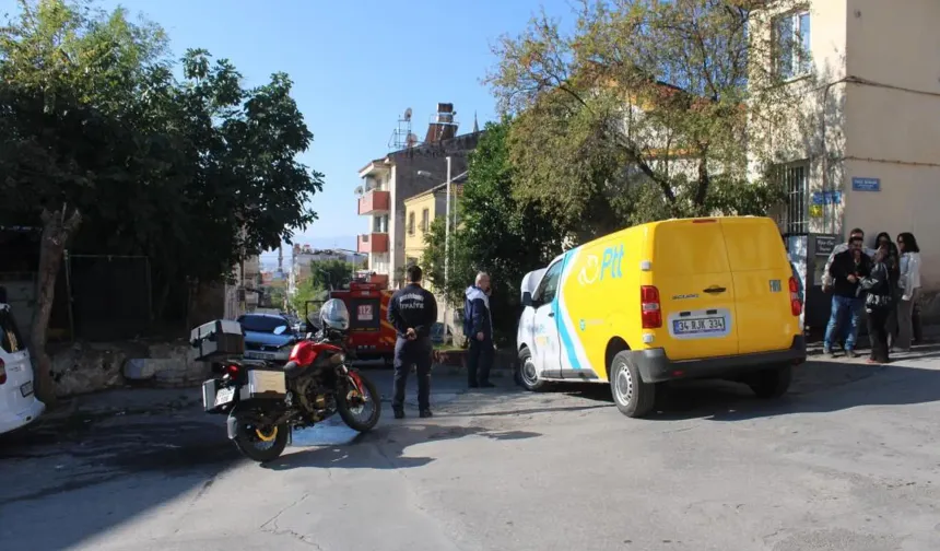 Aydın’da içi para dolu PTT aracında korkutan olay