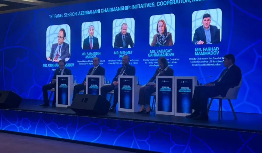 Azerbaycan’da ilk CICA Medya Forumu düzenlendi