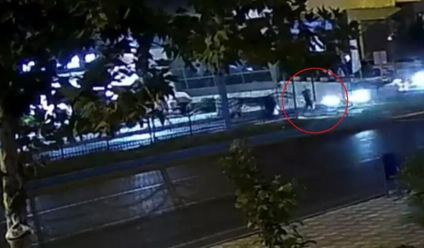 Batman'da yaya geçidindeki feci kaza kamerada