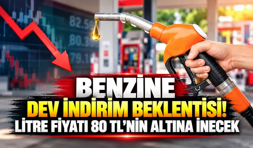 Benzine dev indirim beklentisi! Litre fiyatı 80 TL’nin altına inecek