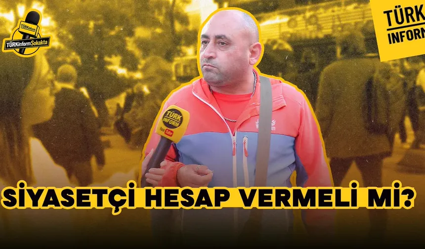 Siyasetçiler halka hesap vermeli mi?