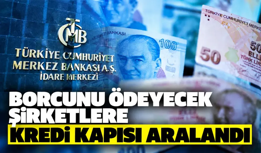 Borcunu ödeyecek şirketlere kredi kapısı aralandı