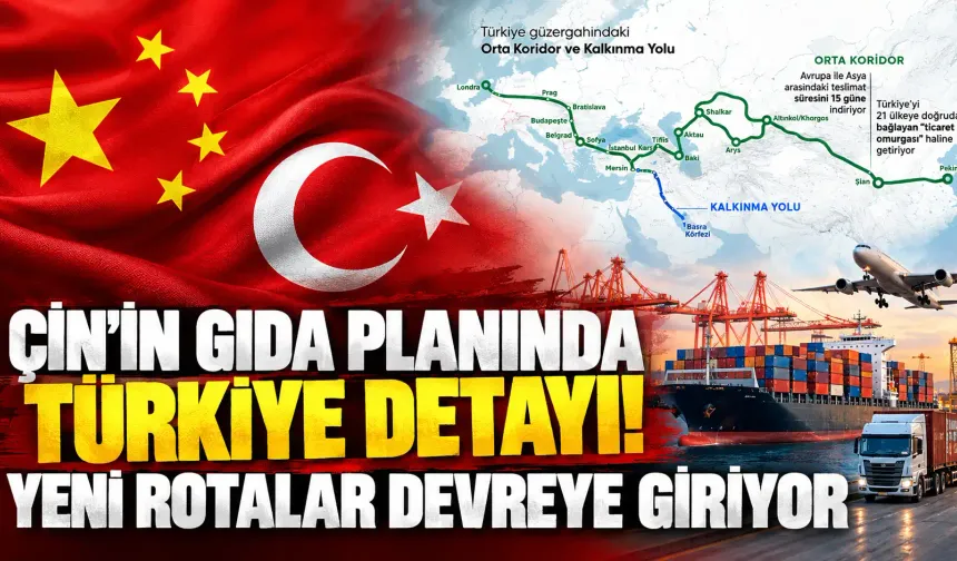 Çin gıda ticaretinde rotayı değiştiriyor: Türkiye neden önemli?
