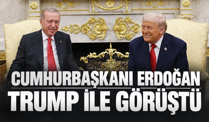 Cumhurbaşkanı Erdoğan ile Trump görüştü