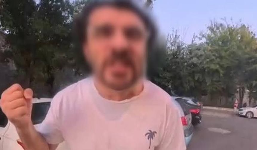 Diyarbakır’da motokurye ile sürücü arasında gerginlik: “Sen trafik polisi misin?”