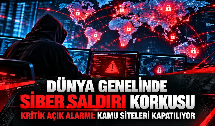 Dünya genelinde siber saldırı korkusu! Kritik açık alarmı, kamu siteleri kapatılıyor
