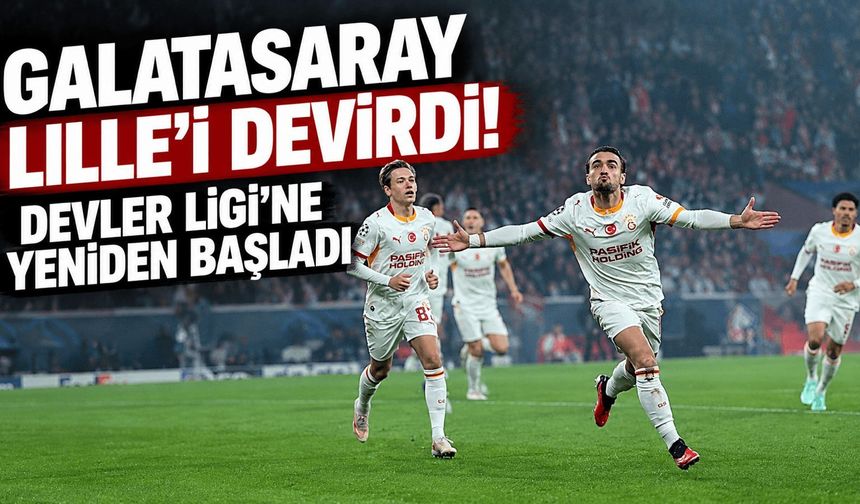 Lillie: 2 - Galatasaray: 4 - | MAÇ SONUCU, ÖZETİ ve GOLLERİ