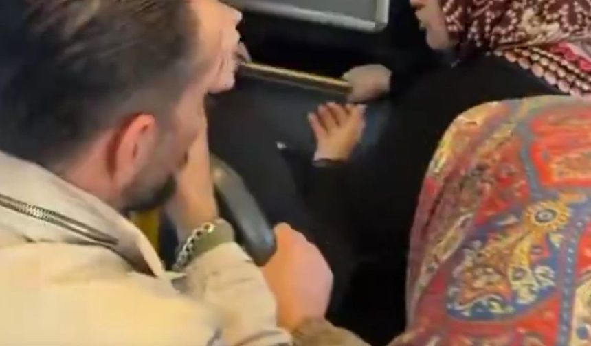İstanbul’da otobüste yer kavgası! “Belki ben de rahatsızım, bacağım ağrıyor”