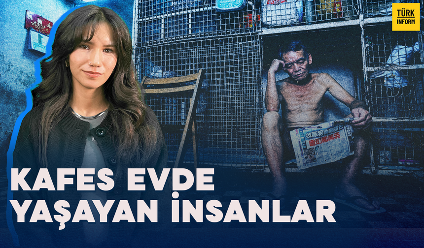 Hong Kong’da Kafes Evlerde Yaşayan İnsanlar