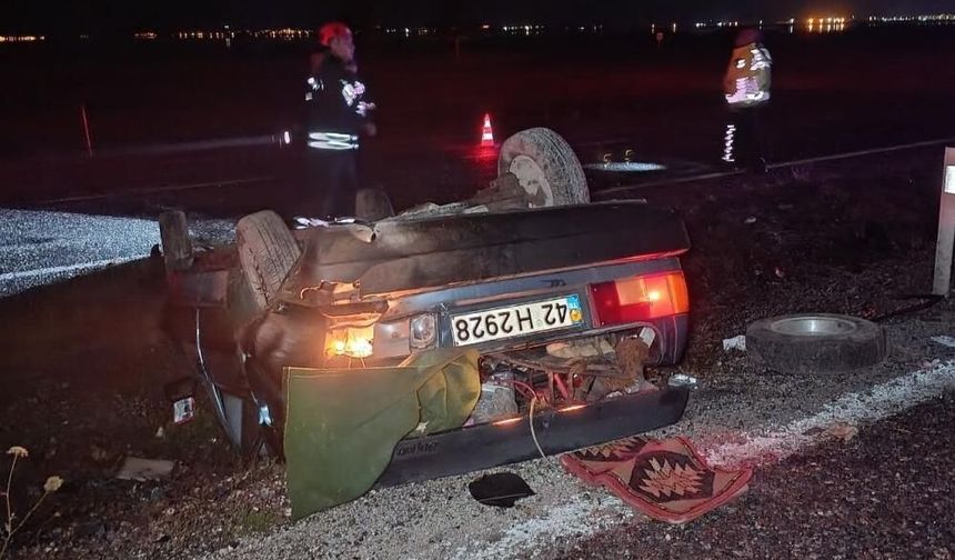 Konya’da yağışlı hava sonrası peş peşe kazalar: Çok sayıda yaralı