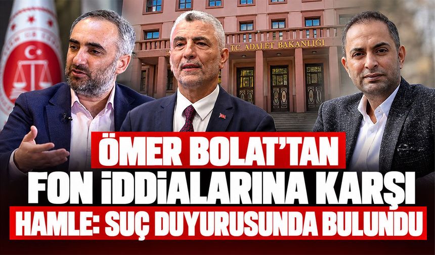 Ömer Bolat’tan fon iddialarına karşı hamle: Suç duyurusunda bulundu