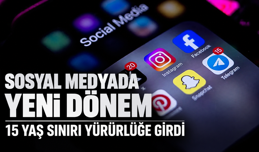 Sosyal medyada 15 yaş altına yaş doğrulama zorunluluğu Resmi Gazete'de