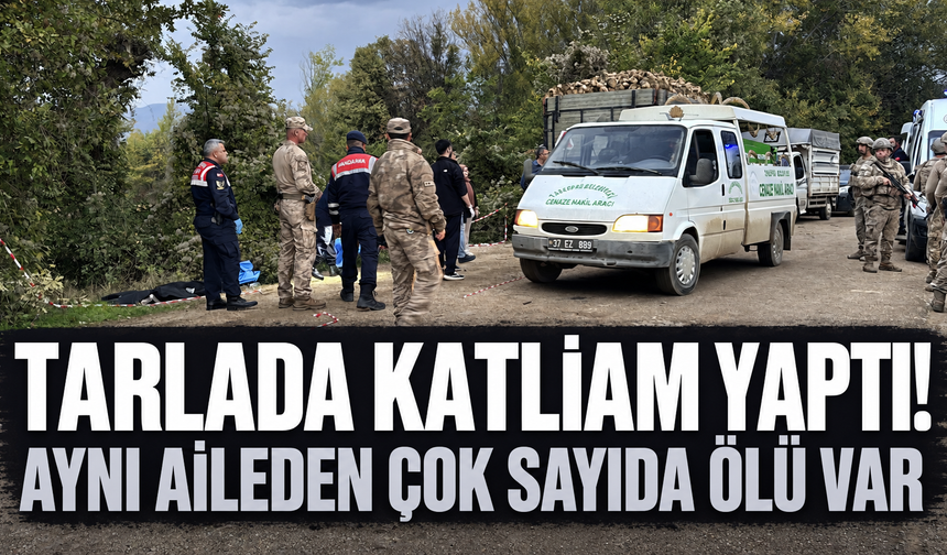 Kastamonu'da aynı aileden 4 kişiyi kurşuna dizip öldürdü!
