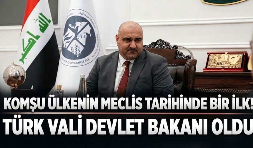 Tarihinde bir ilk: Irak'ta Türkmen lider Seman Ağa devlet bakanı oldu