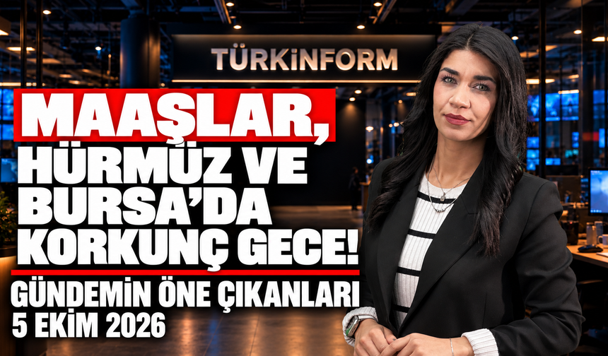 Enflasyon Açıklandı, Hürmüz’de Kritik Karar, Bursa’da Cinayet | Gündem - 5 Ekim