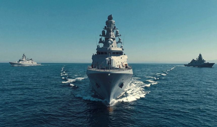 Türkiye’nin Milli Fırkateynleri TCG İzmir, TCG İzmit ve TCG İçel göreve hazırlanıyor